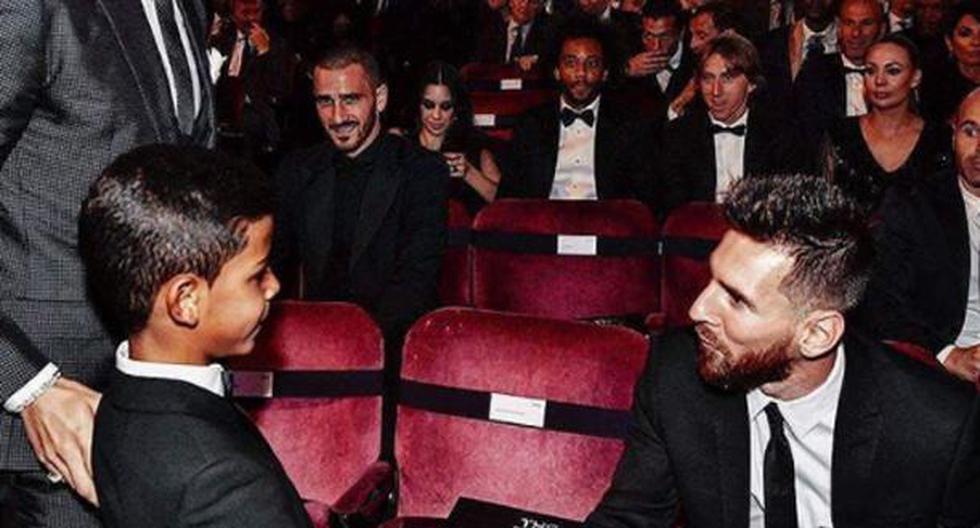 Cristiano Jr. homenajeó a Lionel Messi en su cuenta de Instagram | Foto: Instagram/Mrahunter