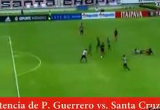 Paolo Guerrero y su genial asistencia para el gol del Flamengo (VIDEO)