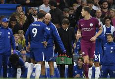 Álvaro Morata: así fue la lesión que sufrió con Chelsea frente al Manchester City