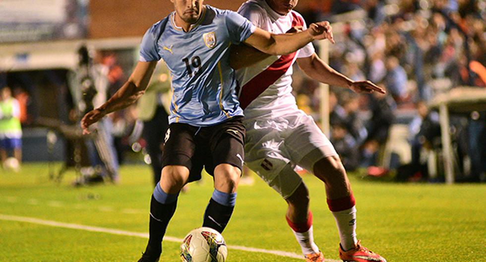 Perú cayó 3-1 ante Uruguay. (Foto: EFE)