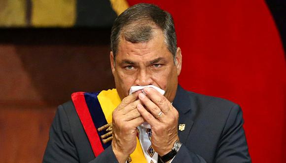 Rafael Correa ejerció la presidencia de Ecuador durante una década, en la que recorrió todo el país y mantuvo un fuerte ritmo de trabajo. (Foto: Reuters)