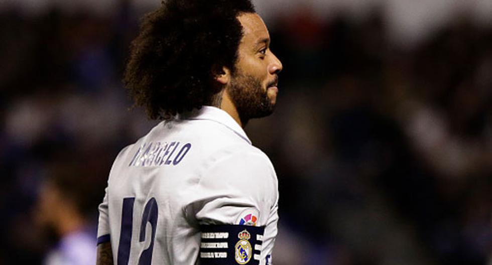 El defensor Marcelo igualó a Roberto Carlos como el extranjero con más partidos con el Real Madrid | Foto: Getty