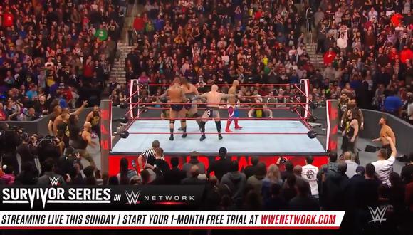 WWE Raw: revive todas las luchas del show de la marca roja de cara a Survivor Series con la invasión de NXT