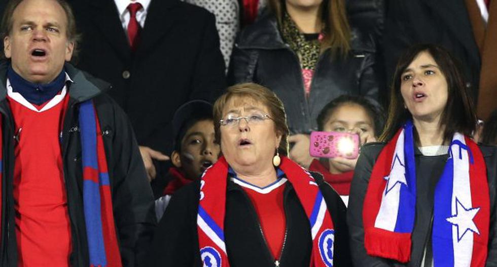 Michelle Bachelet se pronunció tras el partido. (Foto: EFE)