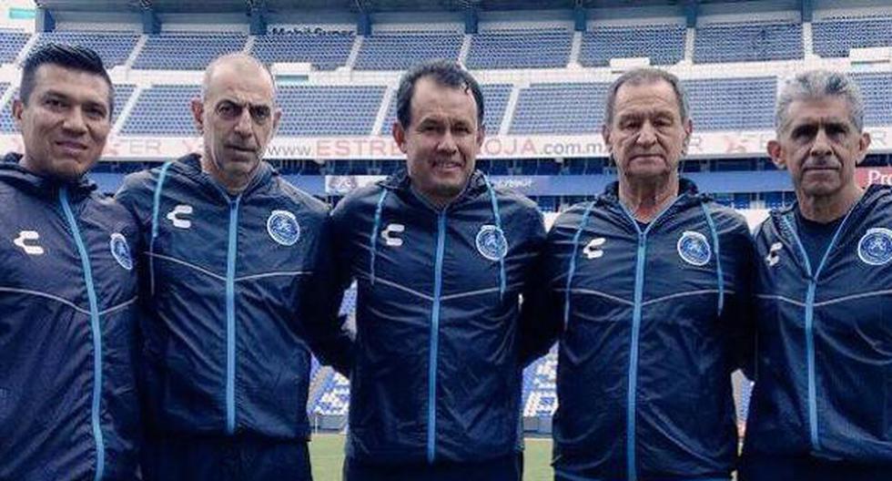 Juan Reynoso es parte del comando técnico de Puebla | Foto: Twitter