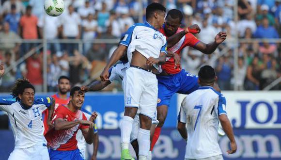Honduras empató 1-1 con Costa Rica por las Eliminatorias