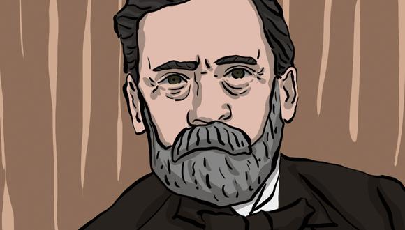 “Pasteur transformó la cirugía haciendo posibles éxitos cada vez más avanzados e indetenibles”. (Ilustración: Giovanni Tazza).