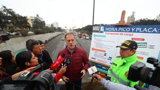 ‘Pico y placa’ de camiones: Jorge Muñoz afirma que no existen “intocables”