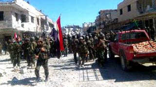 Ejército sirio recuperó ciudad clave con apoyo de Hezbolá