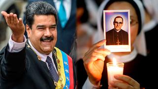 Nicolás Maduro celebra la canonización de monseñorÓscar Romero