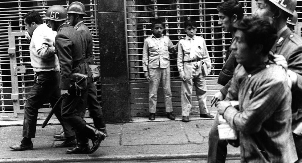 Lima, 3 de octubre de 1968. El gobierno de Fernando Belaunde Terry es derrocado por un golpe militar encabezado por el general Juan Velasco Alvarado. (Foto: GEC Archivo Histórico)