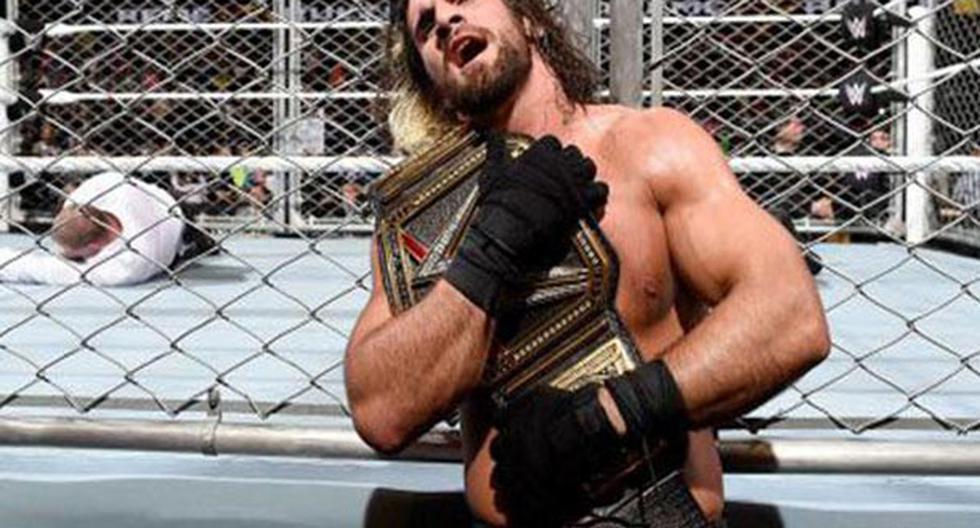 Seth Rollins defenderá su título ante Randy Orton y Roman Reigns. (Foto: WWE)