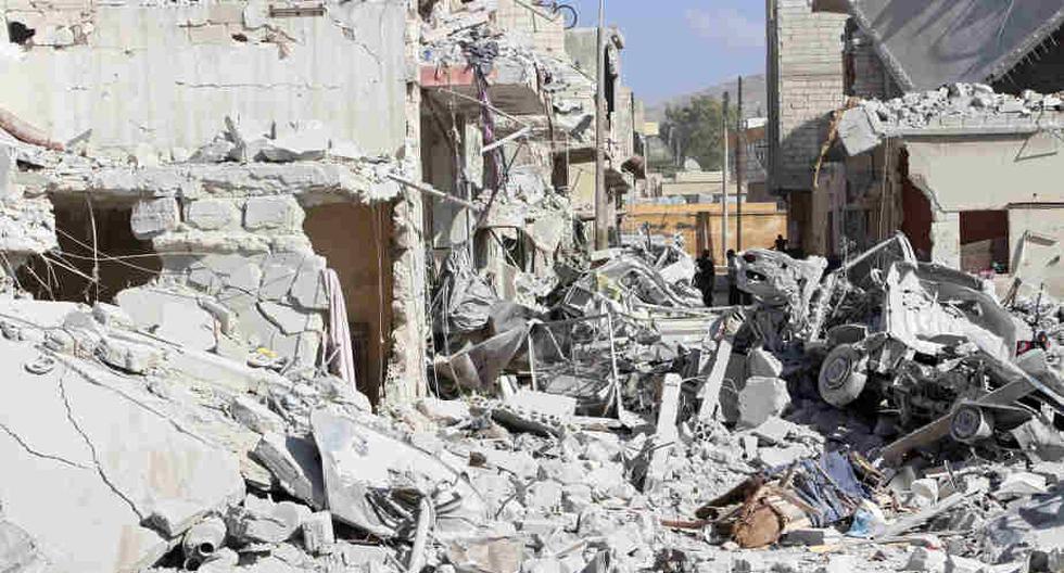 Bombardeos en Idlib. (Foto: EFE)