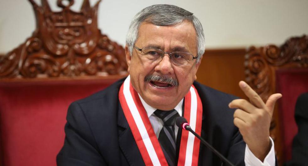 Francisco Tavara, presidente del JNE (Foto: Andina)