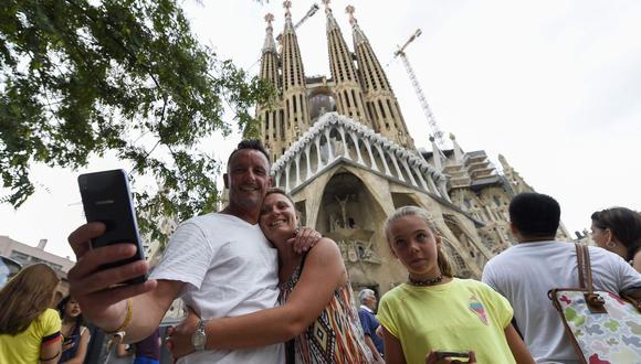 La Sagrada Familia es una de las principales atracciones turísticas de Barcelona. (AFP).