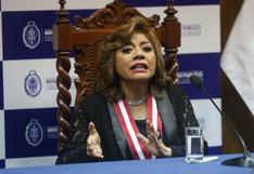 Zoraida Ávalos descarta postular a fiscal de la Nación: “No pienso presentarme a una reelección”