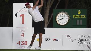 LAAC 2020: Patrick Sparks, orgulloso de participar en su primer campeonato de golf amateur de Latinoamérica