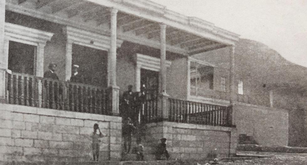 En la imagen, la casa del coronel Francisco Bolognesi en Arica, que luego se transformó en la Sociedad Peruana de Beneficencia. El inmueble también fue saqueado en esos primeros años del siglo XX. (Foto: GEC Archivo Histórico)