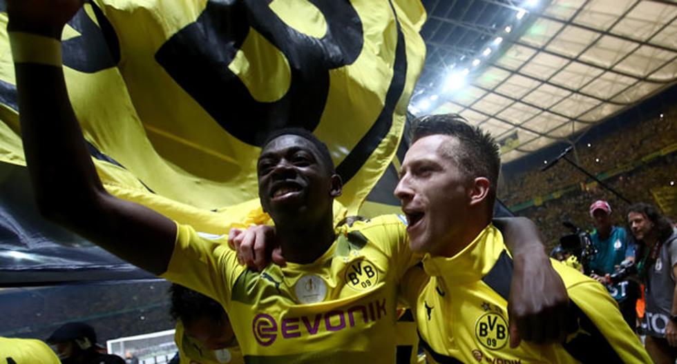 El francés Dembélé no entrenó con Borussia Dortmund | Foto: Getty
