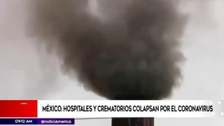 Coronavirus en México: sistema hospitalario y crematorios colapsados