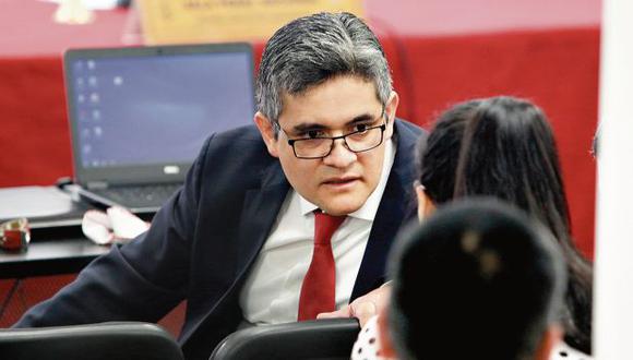 El fiscal José Domingo Pérez solo tendrá a su cargo las investigaciones por el Caso Lava Jato, como la de Keiko Fujimori y Fuerza Popular. (Foto: Miguel Bellido/ El Comercio)