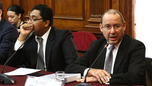 José Chlimper también dijo que él no tiene experiencia en entregar sobornos, porque como empresa nunca lo ha hecho. (Foto: Congreso)