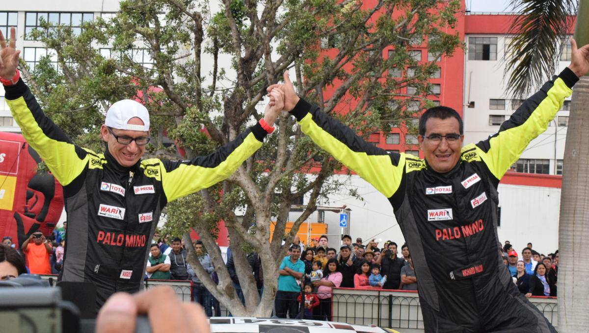 Richard Palomino ganó este domingo Caminos del Inca en la categoría T1. (Foto: Team Total)