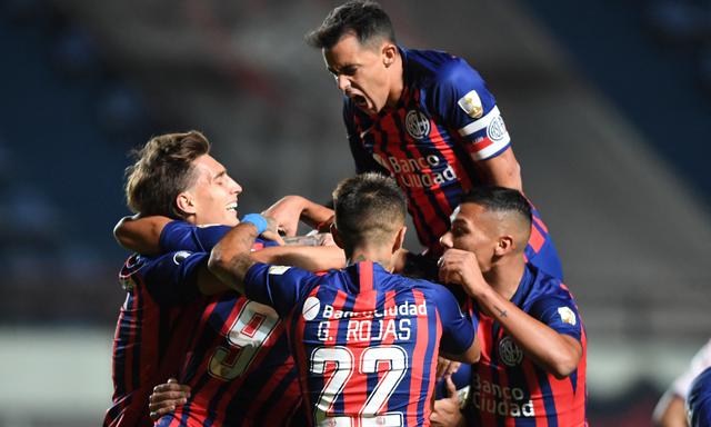 San Lorenzo eliminó a U de Chile en el Nuevo Gasómetro. Di Santo y Romero marcaron los goles para la victoria del 'Cuervo' | Foto: AFP