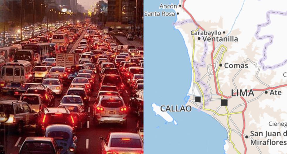 Tráfico vehicular en Lima en tiempo real: cómo saber que zonas están libres, hoy