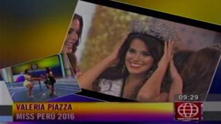 Miss Perú, Valeria Piazza, admite que varias no la felicitaron