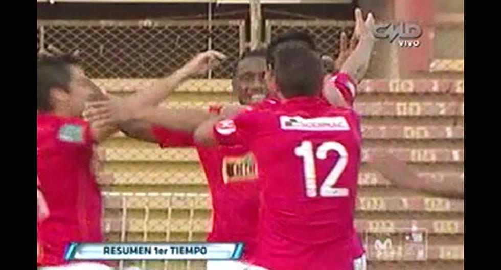 Hernán Rengifo y Luis Tejada anotaron los primeros goles del partido. (Foto: Captura)