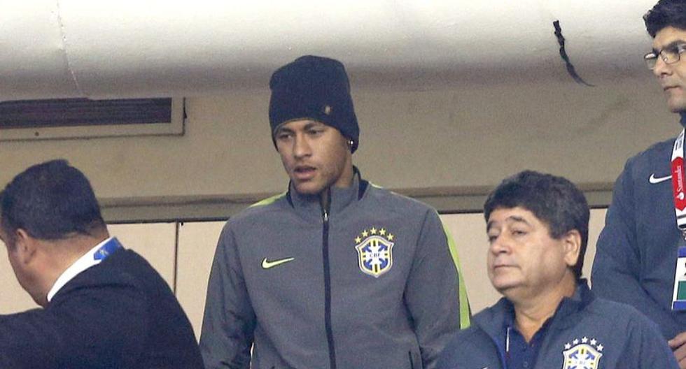 Neymar quedó fuera de la Copa América 2015 (Foto: EFE)