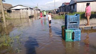 Loreto: lluvias dejan más de 20 asentamientos humanos inundados
