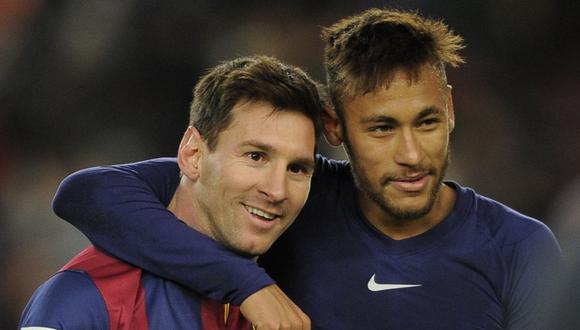 Neymar y Messi jugaron juntos en Barcelona hasta el 2017. (Foto: Agencias)