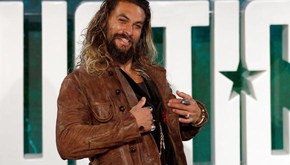 Jason Momoa en un photocall de "Justice League" en Londres, el pasado 4 de noviembre. (Foto: REUTERS)