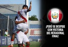Sudamericano Sub 20: Perú superó a Paraguay en la última fecha