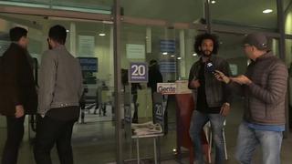 “No te acerques”: la reacción de Marcelo contra periodista por temor al coronavirus [VIDEO]