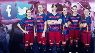 El FC Barcelona presentó Facebook y Twitter de equipo femenino