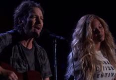 Eddie Vedder y Beyoncé cantaron 'Redemption Song' de Bob Marley | VIDEO