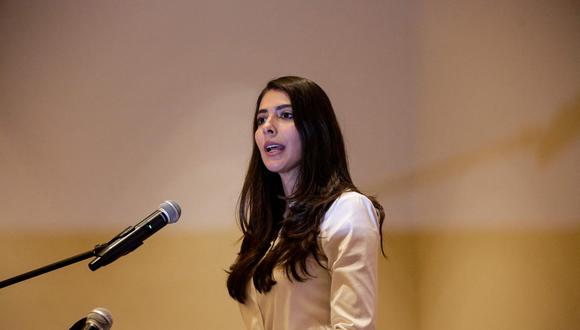 La Procuraduría para la Defensa de los Derechos Humanos denuncia a Berenice Quezada por supuesta apología del delito e incitación al odio. (Foto: Oswaldo Rivas / AFP)