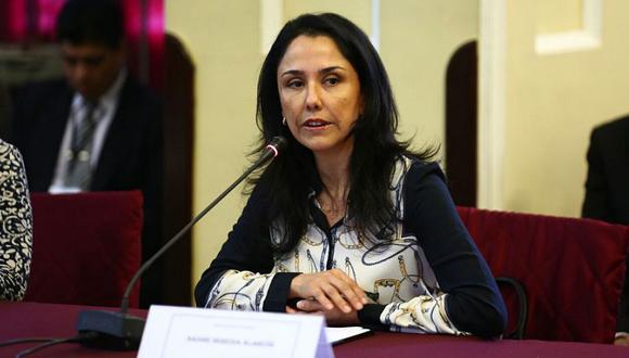 La ex primera dama, Nadine Heredia, acudió a Comisión Lava Jato y rechazó las acusaciones en su contra sobre presunta injerencia en licitaciones. (Twitter: Congreso)