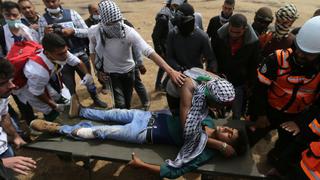 Gaza: Cuatro muertos por disparos israelíes durante protestas en la frontera [FOTOS]