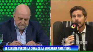 El 'Pollo' Vignolo encaró a Horacio Pagani: "A mí no me va a dar clases de periodismo" | VIDEO