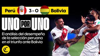 UnoxUno: así vimos a la selección peruana en la goleada sobre Bolivia