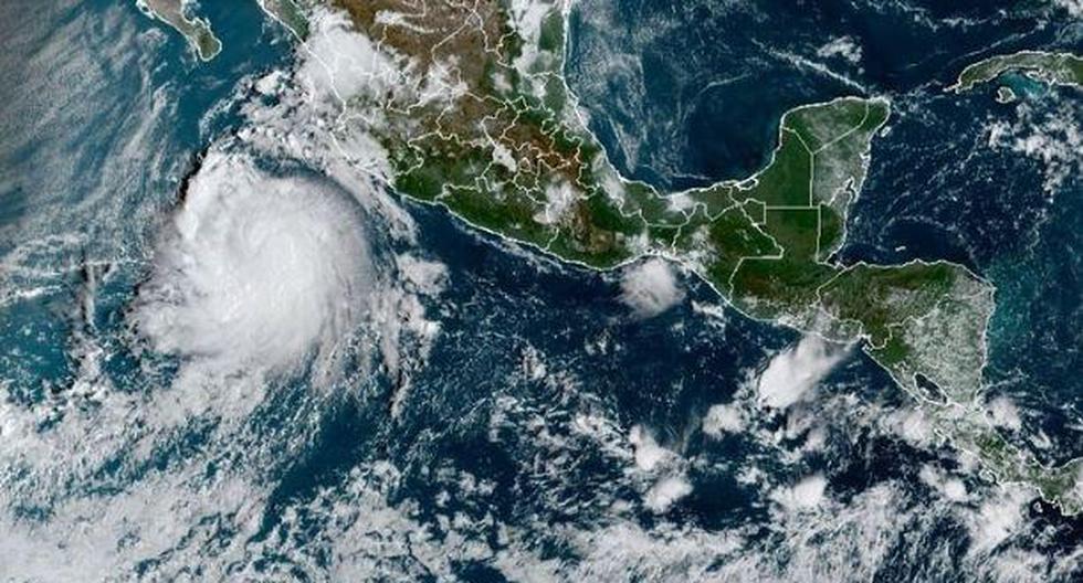 Pamela podría provocar serios destrozos en las ciudades mexicanas ubicadas en la costa del Pacífico. (Foto: EFE/NOAA-NHC)