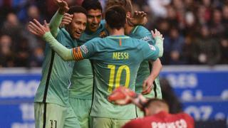 Barcelona goleó 6-0 al Alavés con doblete de Luis Suárez