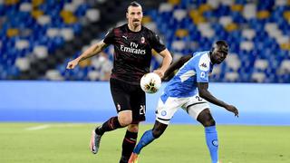 Con el ‘Chucky’ Lozano, Napoli empató 2-2 frente al AC Milan por la Serie A