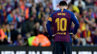 Messi quedó quinto en la entrega del Balón de Oro 2018 tras estar once años en el podio