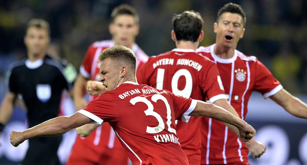 Bayern Munich logró superar al Borussia Dortmund en la final de la Supercopa de Alemania. (Foto: EFE)