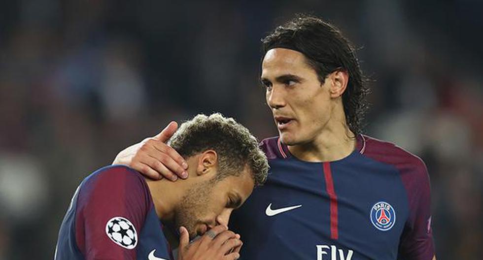 Neymar se refirió por primera vez a la pelea con Edinson Cavani. El delantero del PSG encontró al culpable de la supuesta disputa que tiene con el uruguayo. (Foto: Getty Images)